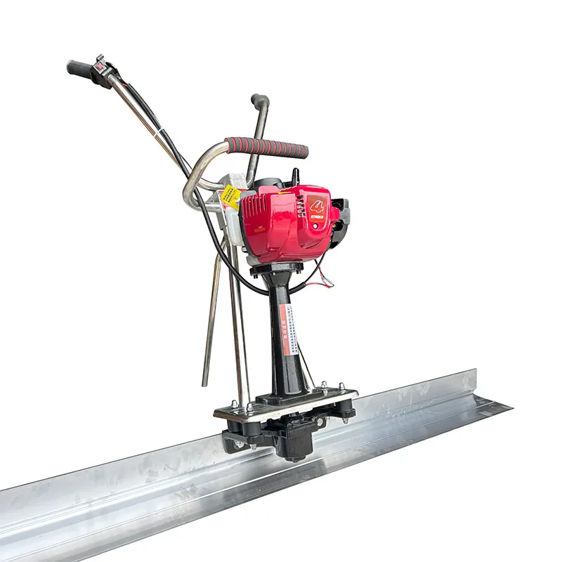 Concrete Polisher Concrete Vibration Leveling Ruler Mortar Vibrator Screed Leveling Machine