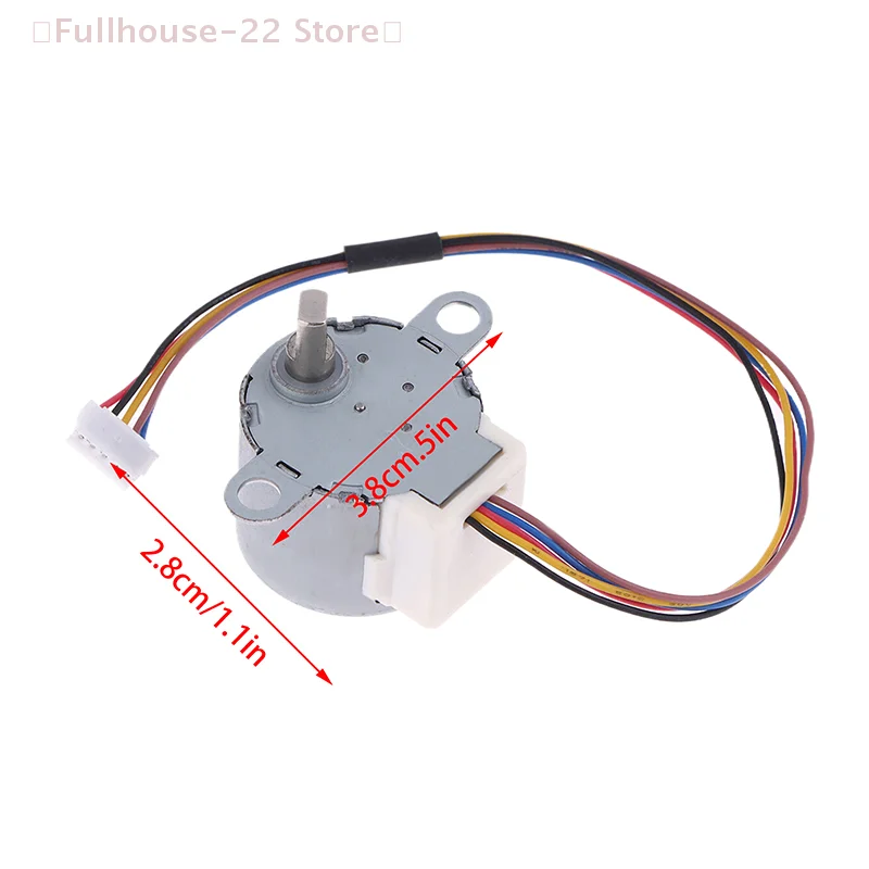 【MAX-22】DC Stepper Motor 24BYJ48 5V 2W 6 Rpm Step Gear Motor For Heating Shaking Head Mobile Phone Bracket Fan Shaking