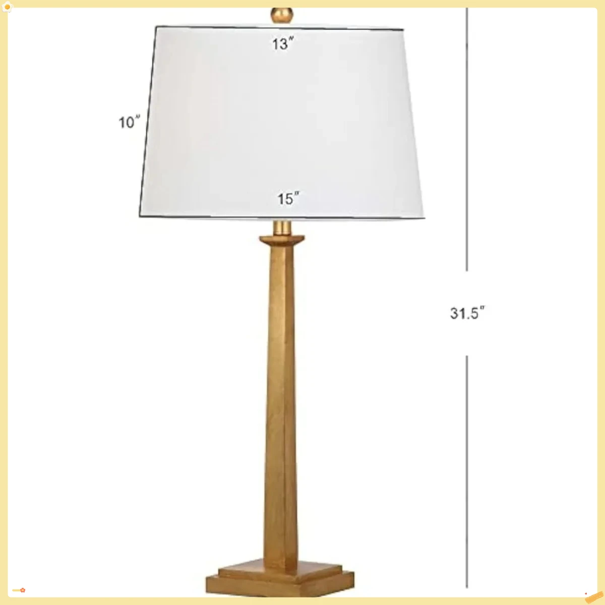 مجموعة الإضاءة 32 بوصة لغرفة النوم وغرفة المعيشة والمكتب المنزلي ومنضدة مجموعة مصابيح الطاولة مكونة من 2 (متضمن لمبات LED)