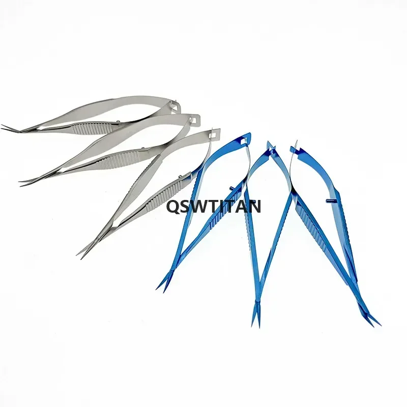 8.5cm Venus Scissors Titanium Stainless Steel Ophthalmic Microsurgery Scissors Surgical Instrument 1pcs