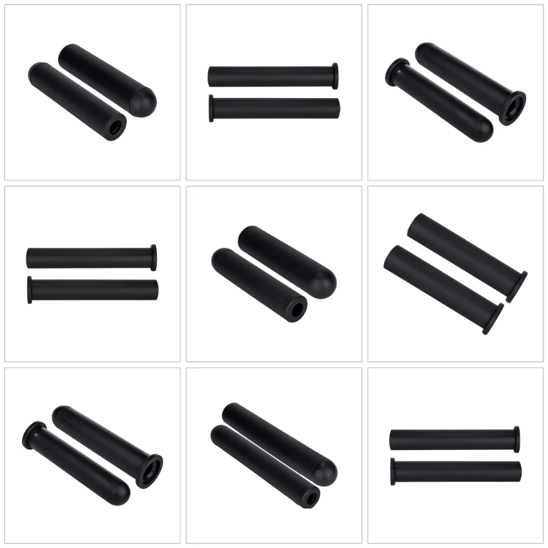 

A1A2 2pack High Capacity Adapter Sleeves Removable End Caps Adapter Sleeves for Strength Fitness Equipment