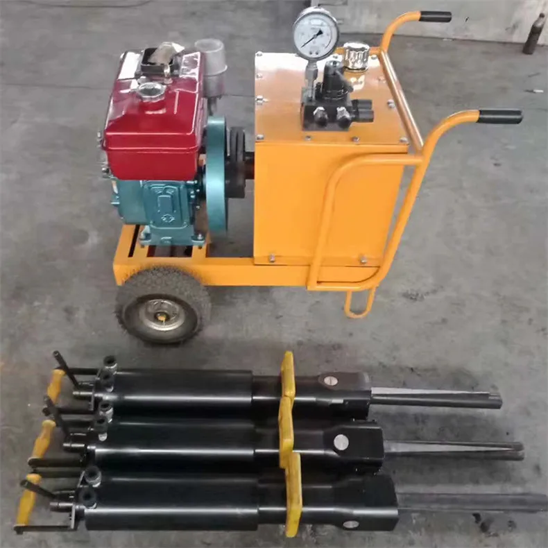 Stone Splitter Small Size Hydraulic Stone Splitter High Pressure Hydraulic Quarry Splitter
