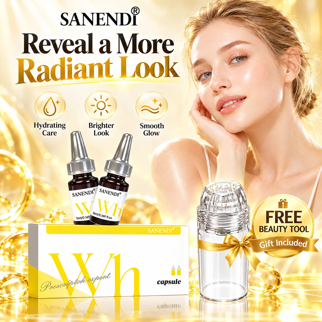 Vitamin C Serum - Sanendi Exose Capsule Vitamin C Hydrating