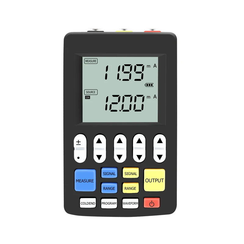 Portable Signal Generator Signal Sources Current and Voltage RTD Thermocouples Resistance Analog Handheld Process Calibrators