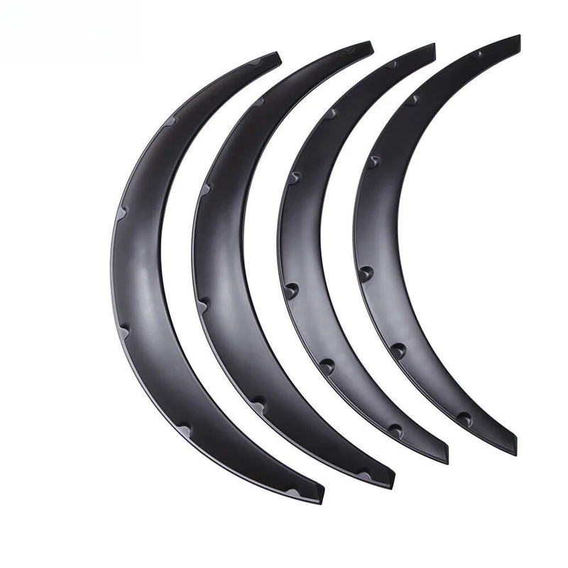 Auto Parts Carbon Fiber Textured Wide Wheel Arches Sedan SUV Off-road Vehicles Widened Decoration