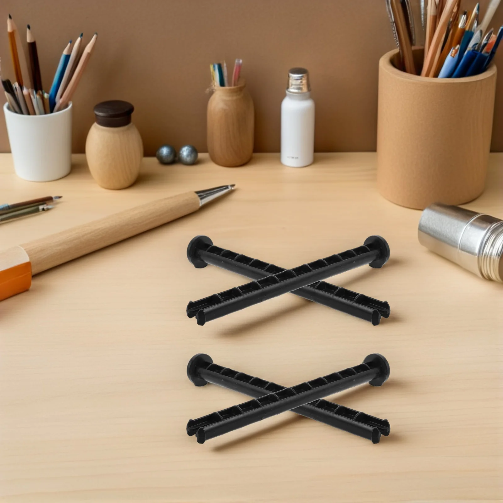 

4Pcs Garbage Bin Lid Locks 21cm Trash Can Locking Pins Replacement Outdoor 240L Wheelie Bin Latch Security Pins