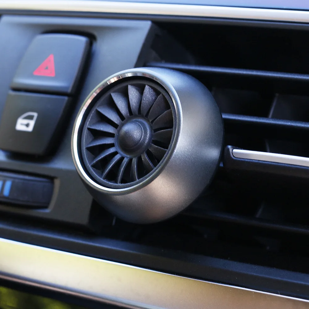 New Car Engine Air Freshener Scent Solid Perfume Vent Clip Fragrance Diffuser Aluminium Alloy Long-Lasting Fragrance All-Season