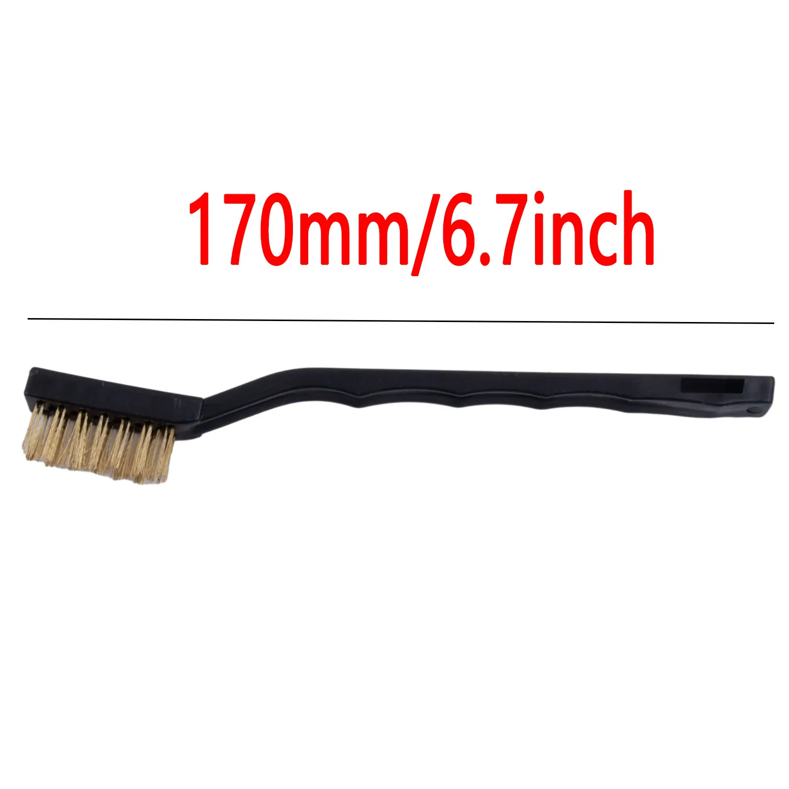 

5Pcs 15cm Remove Rust Brush Brass Cleaning Polishing Metal Brushes Brass Wire Steel Wire Nylon Brush Clean Tools Home Kits