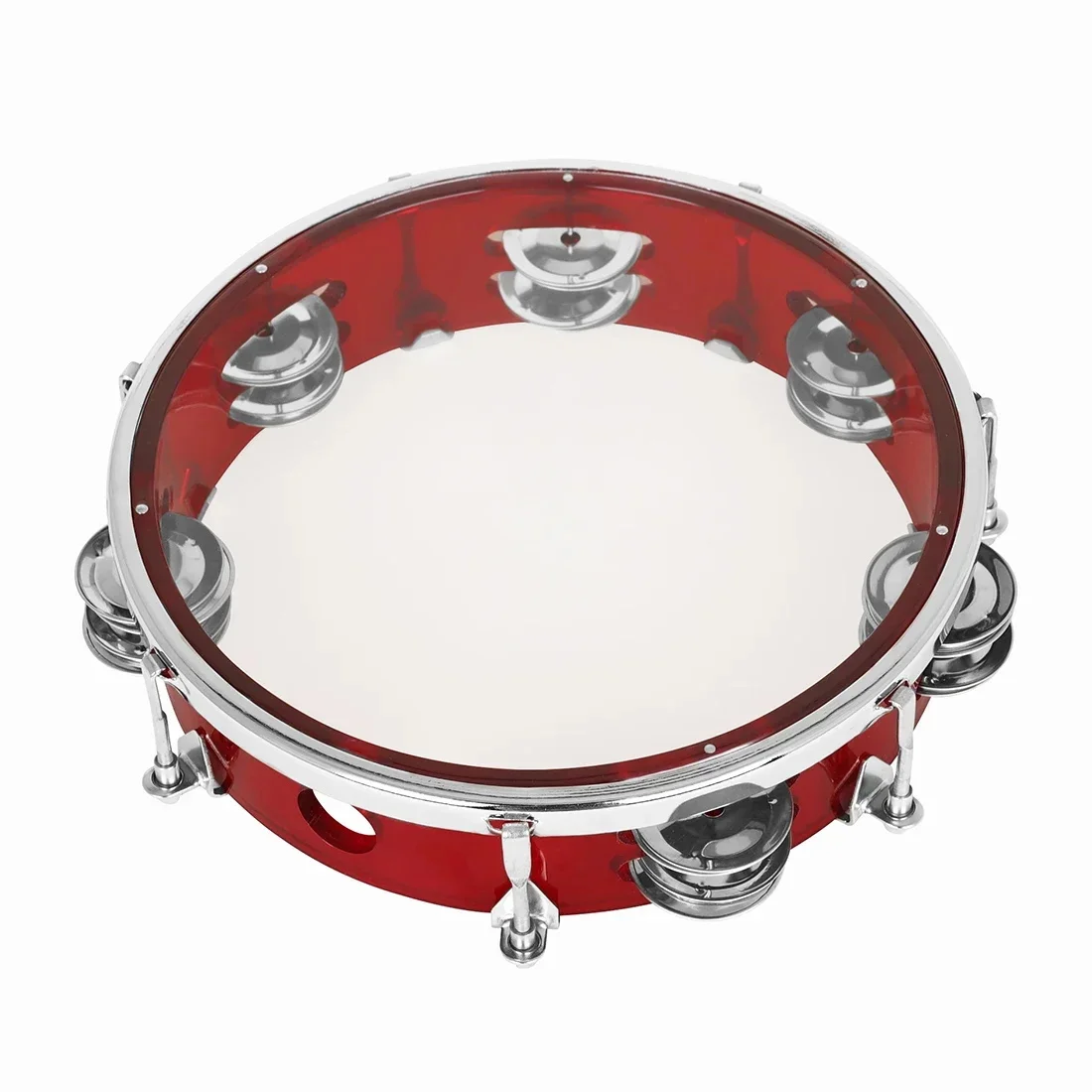 IRIN 8 بوصة الدف Handbell طبلة ذاتية ضبط صف مزدوج الأناشيد الدف أورف أداة قرع لعبة حفلة KTV