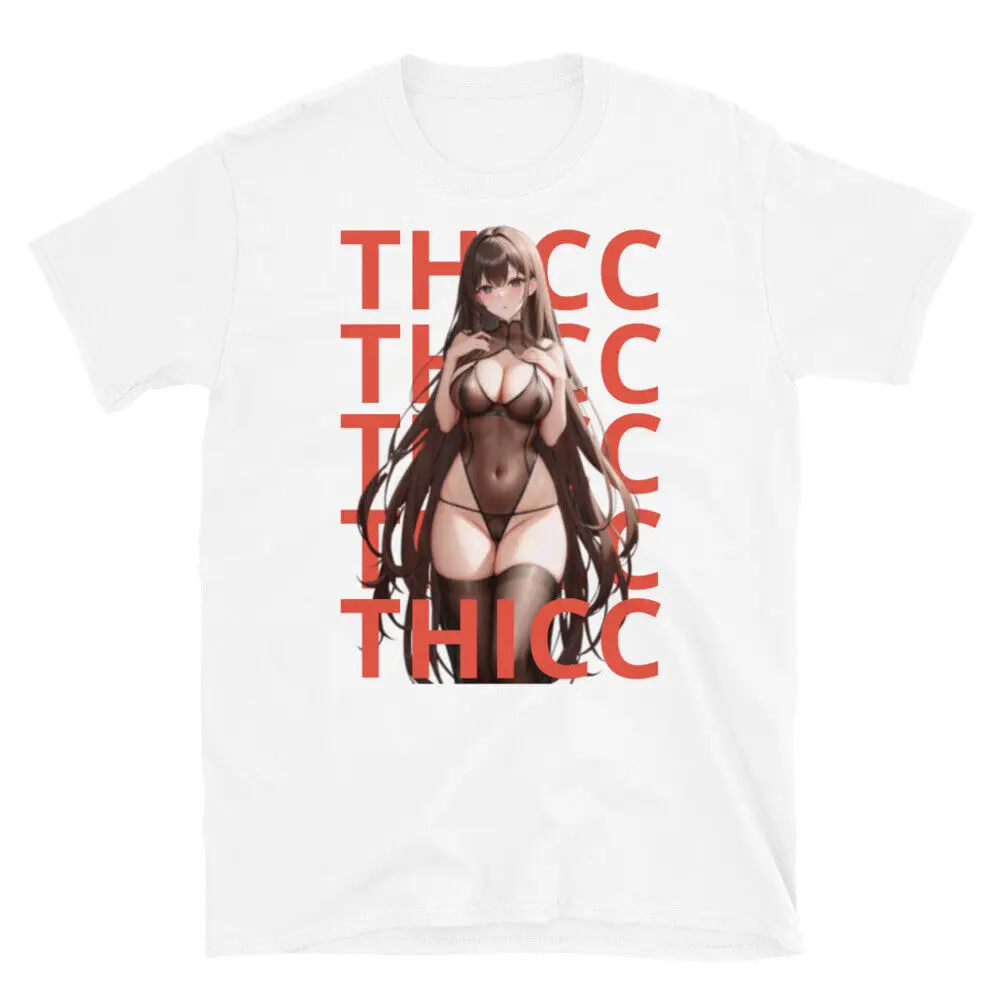 

Ecchi Thicc Anime Girl Hentai Sexy Manga Waifu Short-Sleeve Unisex T-Shirt