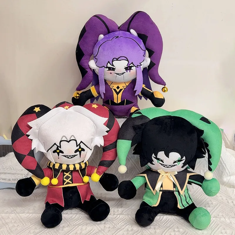 

25cm The Jester Plusie Dolls Present Gift The Freak Circus Stuffed Toys Ornament Pillows Fans Collect Holiday Party Gifts