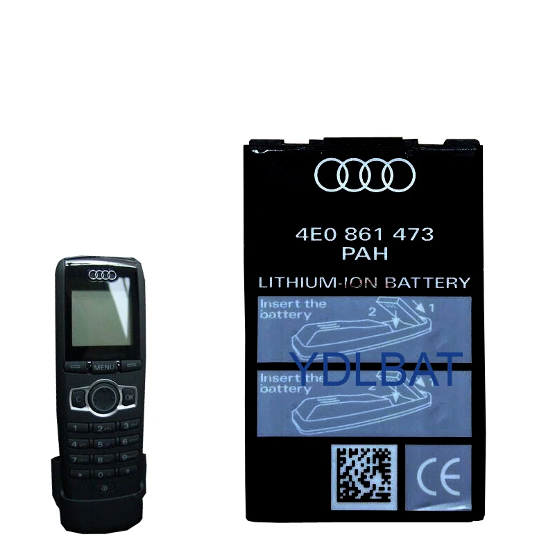 battery for Audi A6L A8L Q7 car telephone 4E0 861 473 PAH/APAH