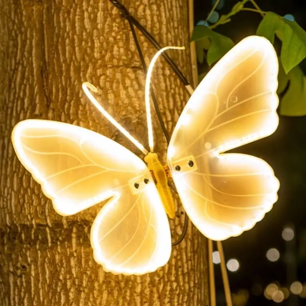 Butterfly Shape Butterfly Shape LED Light Strip Static Fixed Model Outdoor Led Lamp Outdoor Lighting