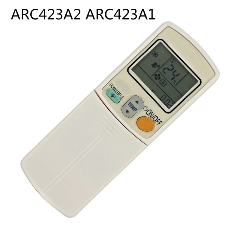 Portable Remote Control for DAIKIN Air Conditioner ARC423A2 423A1 423A3 423A13 423A18 with Clear LCD Screen