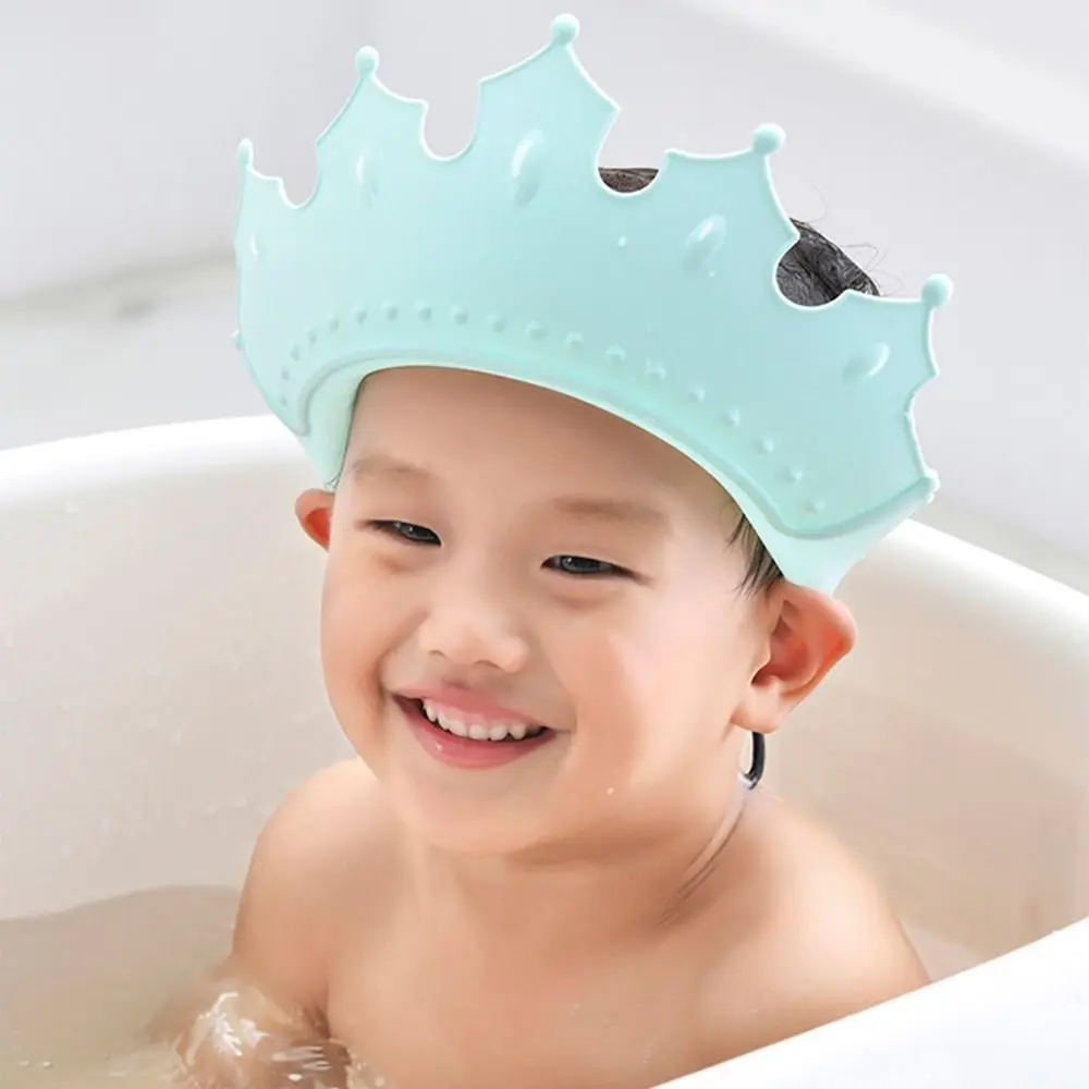 Cartoon Toddler Kids Baby Care Bath Shower Hat Wash Hair Cover Shampoo Cap Eye Ears Protection