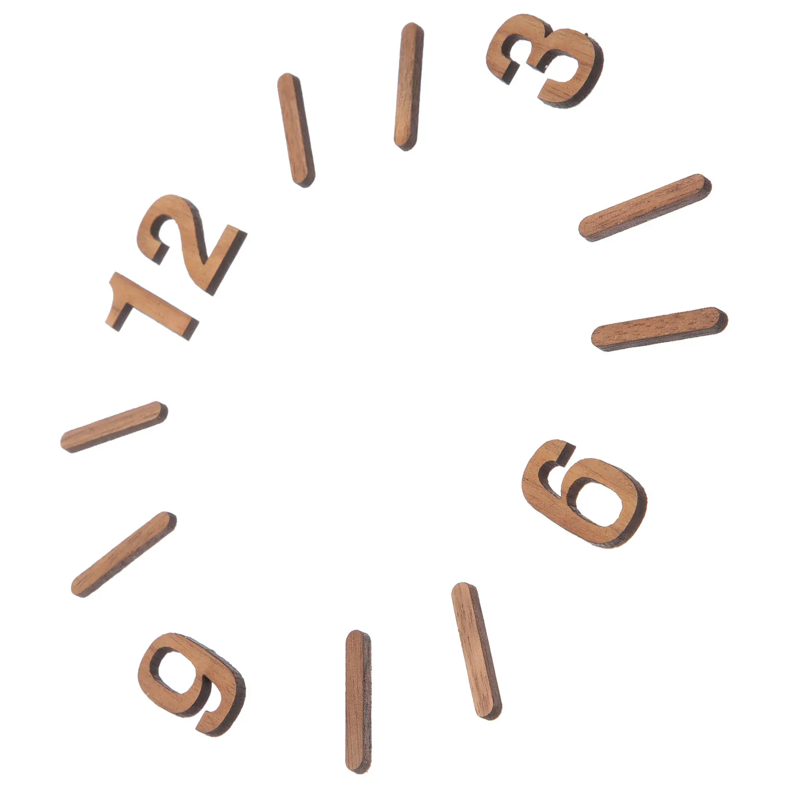 

Simple Wall Clock Accessories 9 Inch Roman Numerals DIY Hands Replacement Parts Clock Numbers Kit Mechanism Silent Home Decor