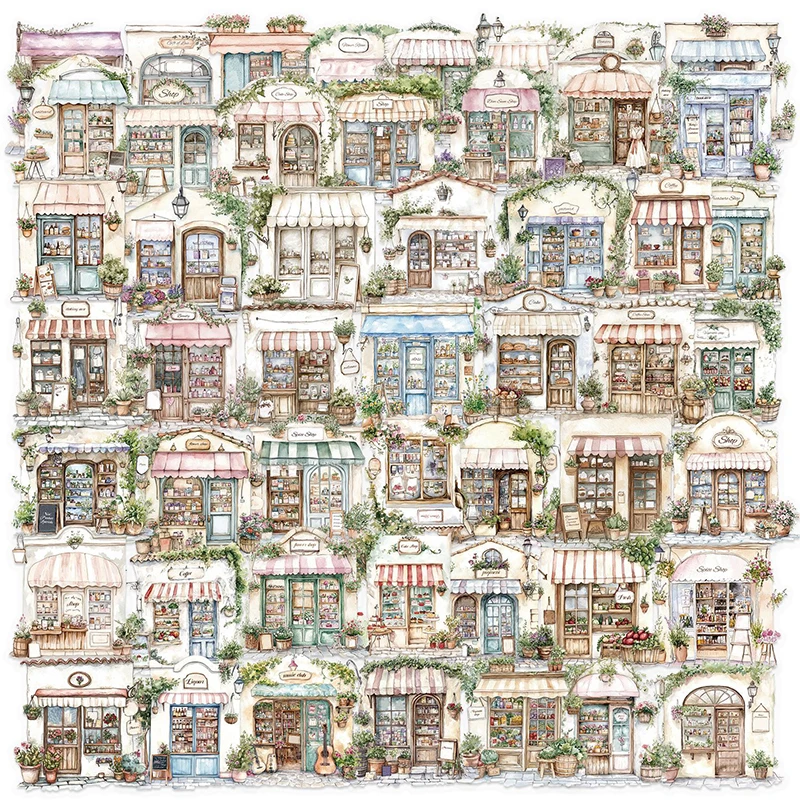 50PCS Retro Waterco…