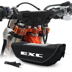 Bolsa impermeable para manillar de motocicleta, bolsa de navegación de viaje para EXC 125, 200, 250, 300, 400, 450, 500, 530, 2011, Exc 2019-2020,