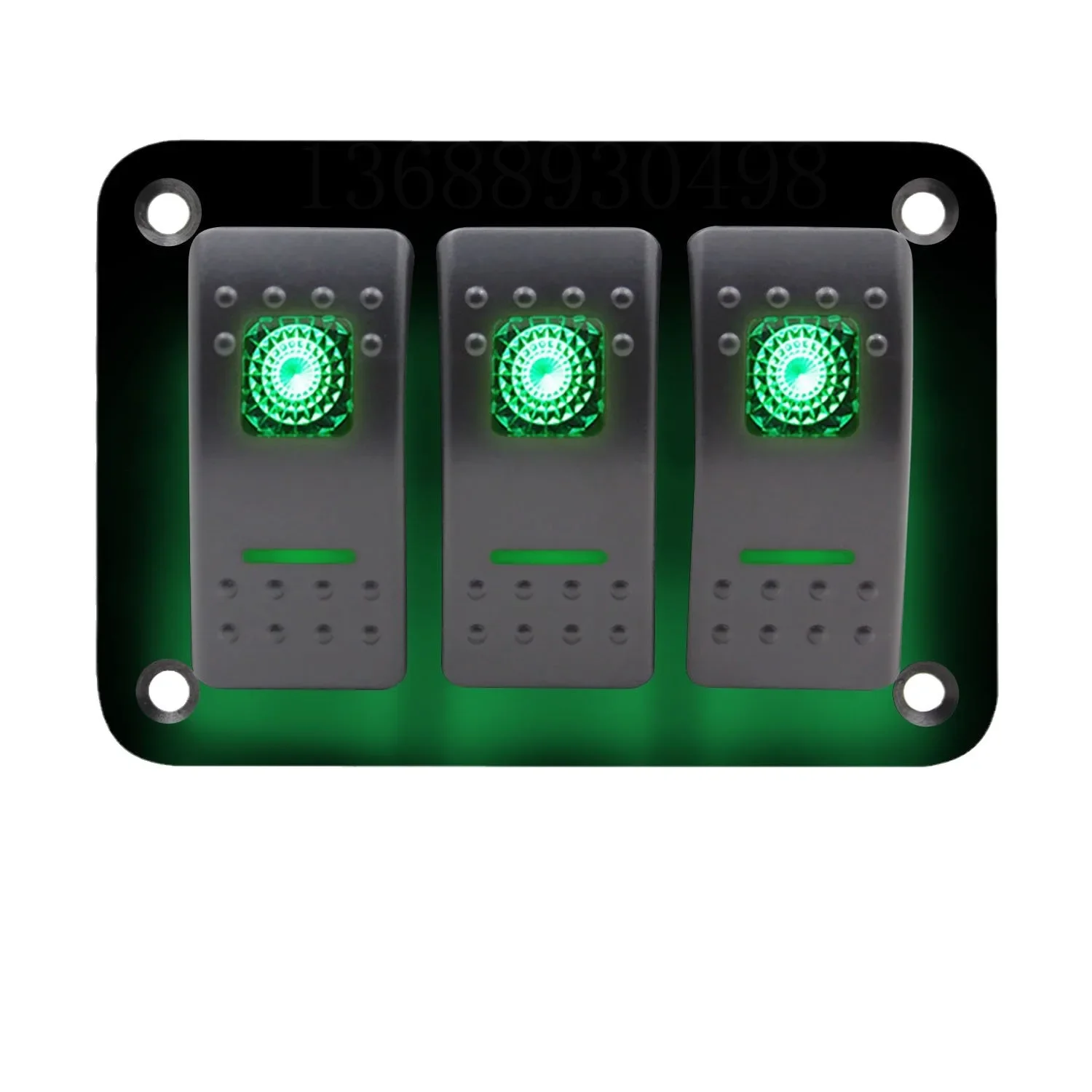 Botón de botón de remolque de modificación de yate, accesorios de remolque, interruptor tipo barco