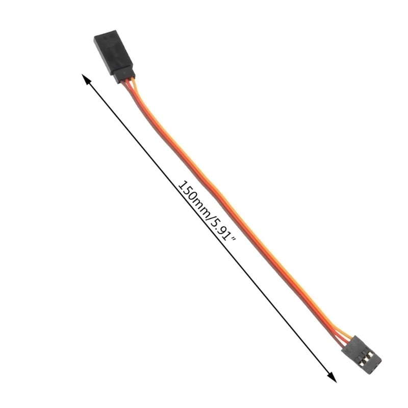 5Pcs 150mm Servo Extension Lead Wire Cable for RC Futaba JR Male To Female Plug Servo Extension Lead Wire - view 2