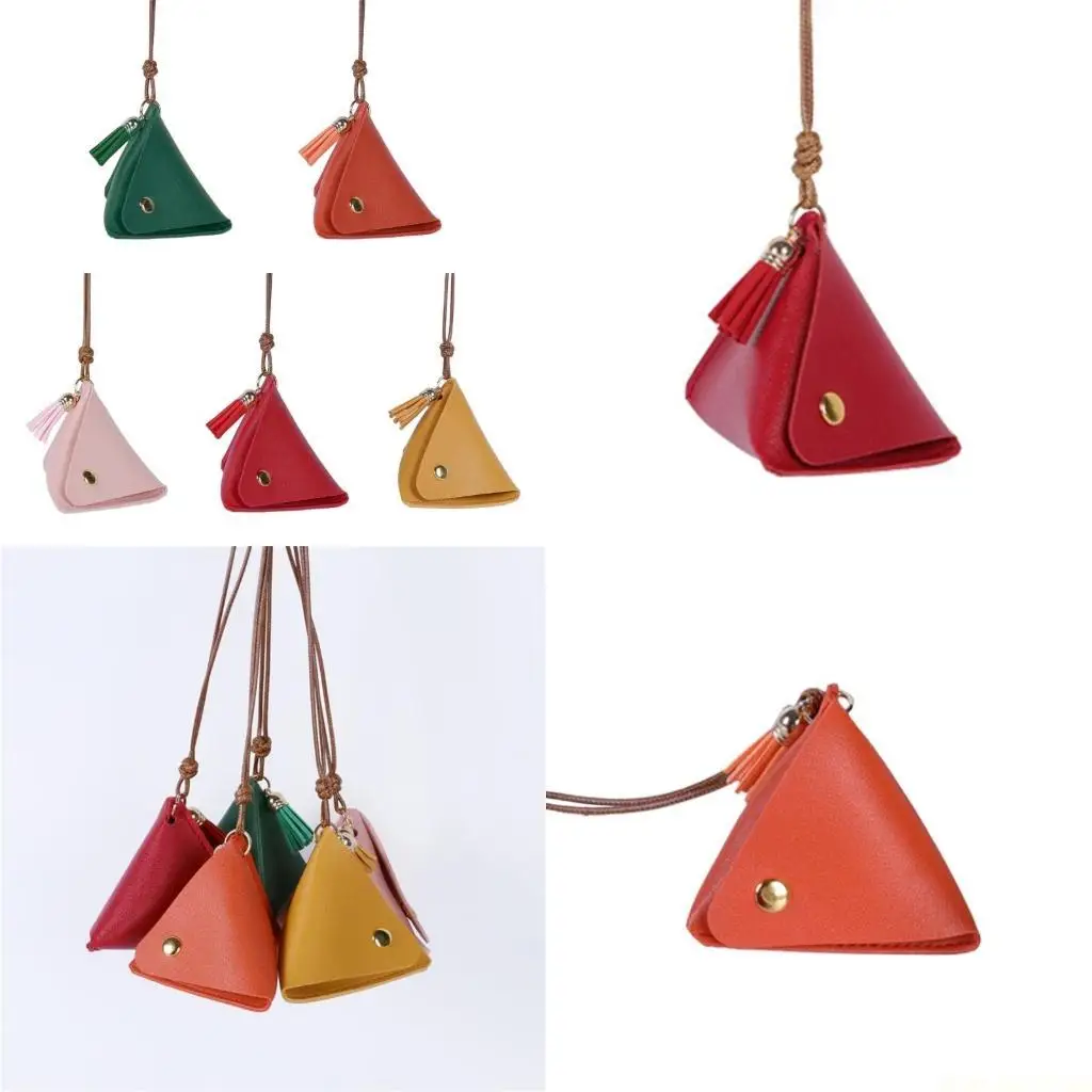 

X90D Zongzi Bag Портативный кошелек из искусственной кожи, небольшой кошелек для мелочи, сумка для наушников