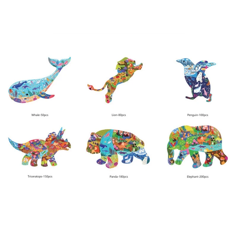 

Kids Jigsaw Puzzles For Children Adults Puzzles For Animal Jigsaw Puzzles Unique Shape Home Decor Puzzles Toy Gift