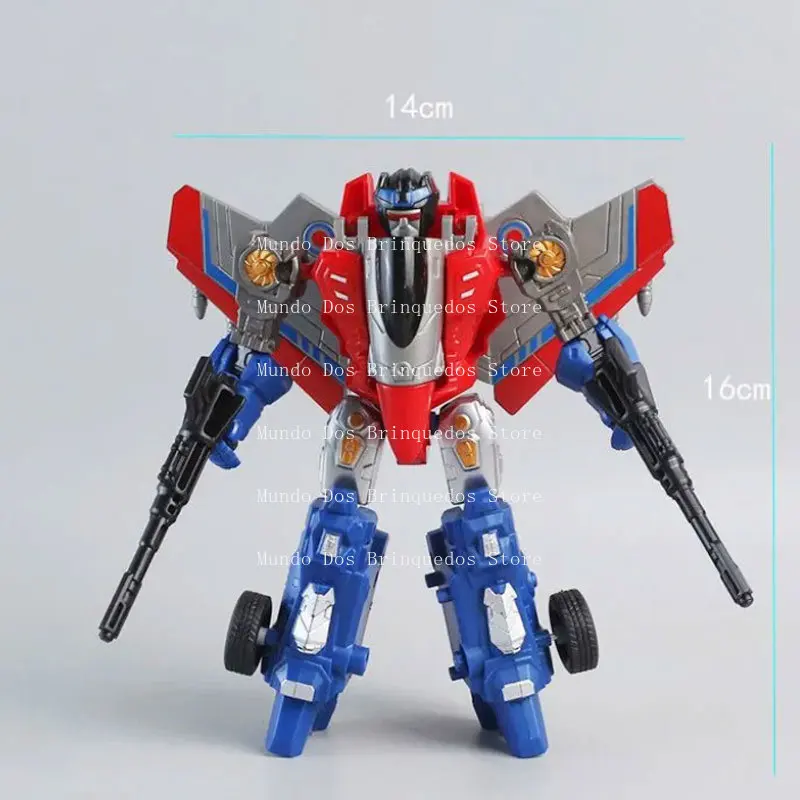 Jiefang شاحنة كلب الصيد تشوه لعبة روبوت نموذج محاكاة الجمود مقاتلة التحول روبوت نموذج اللعب هدايا عيد الميلاد