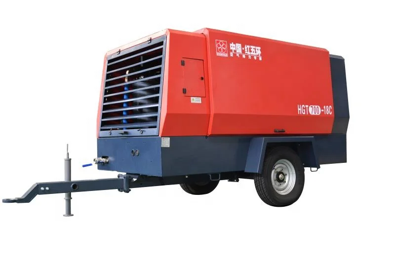 2026 SALES CE Certification 157kw Mobile Screw Diesel Air Compressor