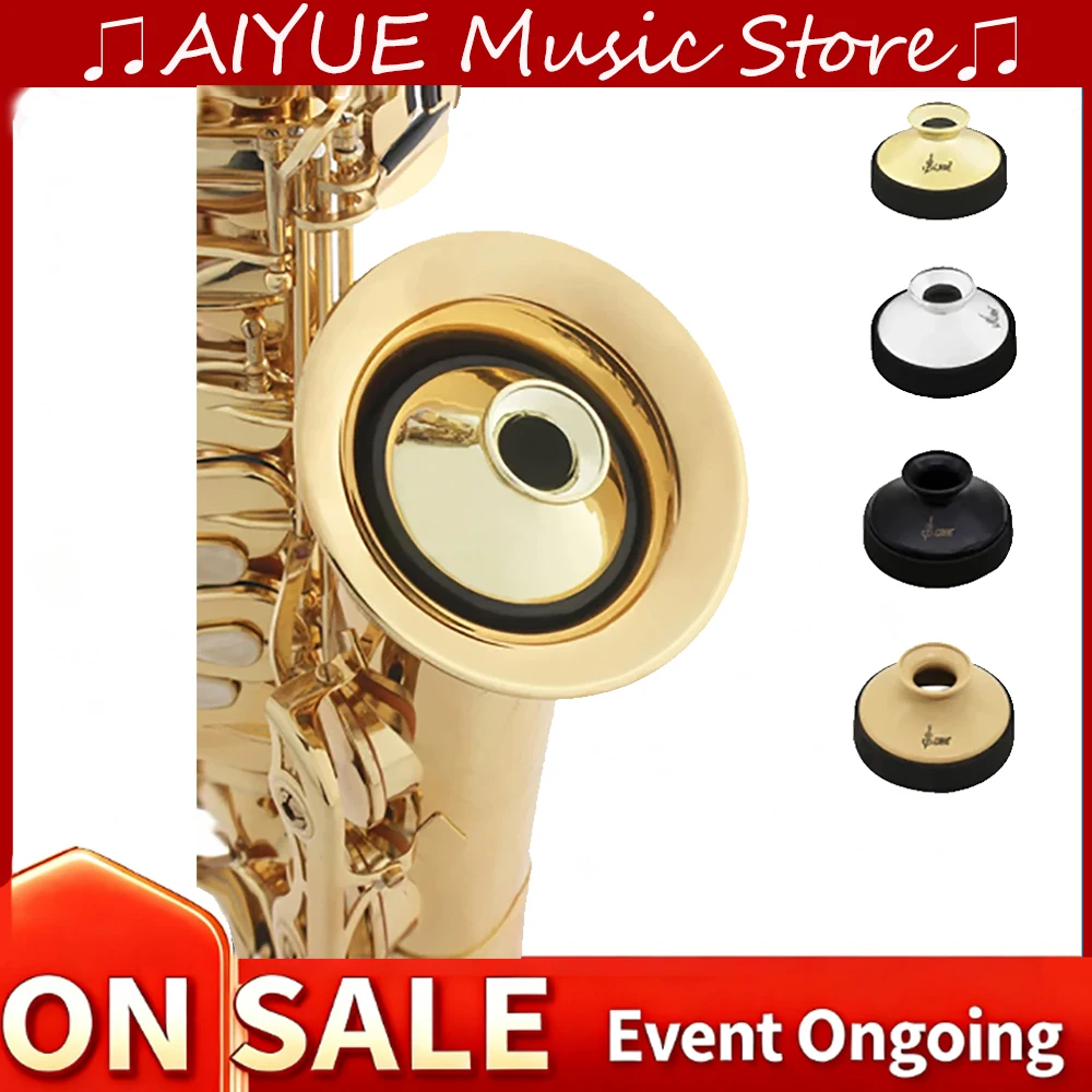 Alto Saxophone High Quality Round Light-Weight ABS Mute Dampener for Alto Sax Woodwind Musical Instrument Accessories