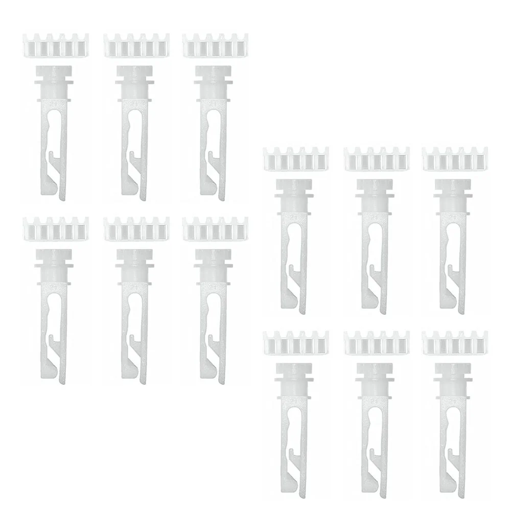 12 Sets Shutter Gear Vertical Blind Repair Parts Kit Curtain Accessories Blinds Pulley Supply Window Pulleys Fittings Household