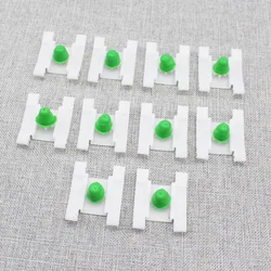 KUMMYY 10x Door Trim Bumpstrip Clips moulding 1H0853585B fits for VW Golf Mk3