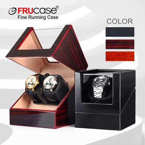 Imagen 1 del producto FRUCASE Enrollador de reloj multicolor para relojes automáticos Caja de reloj Cable USB 1+0/2+0/4+0