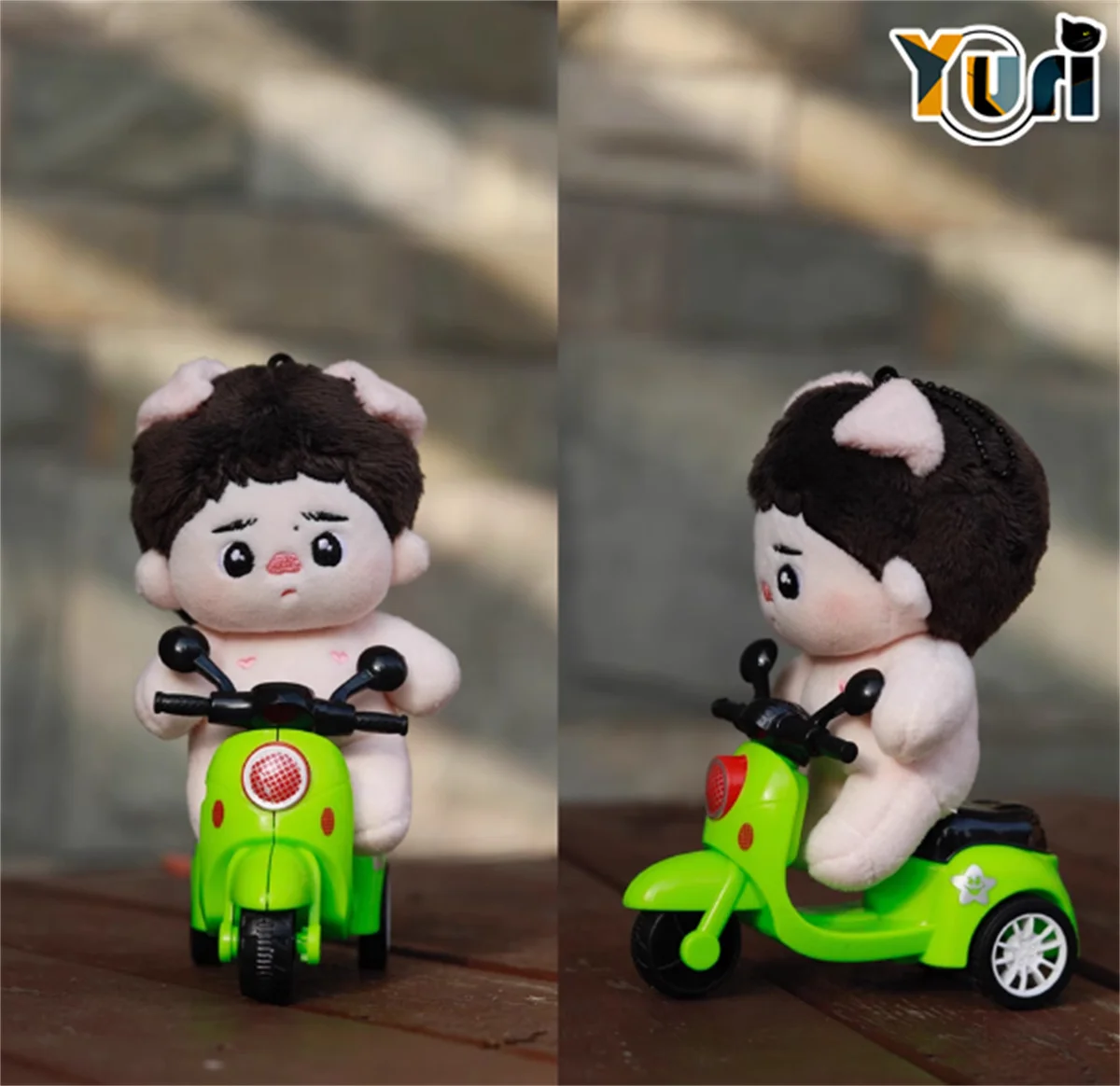 Yuri Xiao Zhan Wang Yibo Idol 10cm muñeco de peluche de juguete cuerpo de peluche ropa de Doctor suave lindo encantador regalo de seguidor de Cosplay MK