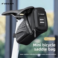 Bicycle Saddle Bag EVA Hard Shell Refletive MTB Road Bike Saddle Bag Waterproof Seat Rear Tool Pouch Bag Cycling Accessories ﻿