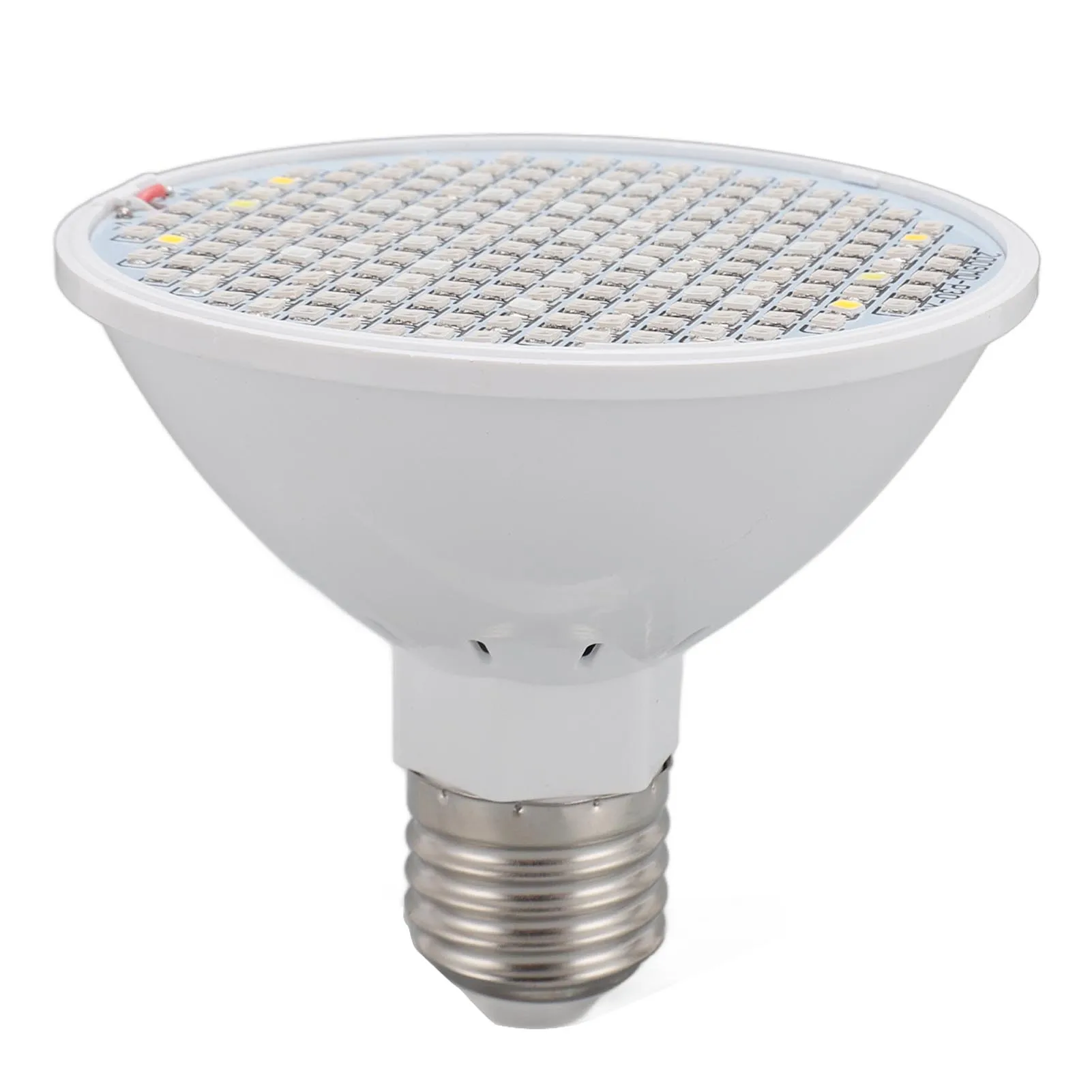 Lampadina per piante da interno da 8W 200 LED dissipazione del calore pianta a spettro completo coltiva la lampadina per la serra domestica 110-220V