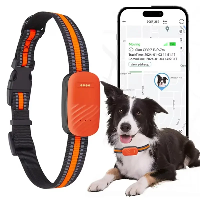 CANBOUN Best Selling Waterproof App Based Wireless Dog Fence Collar Animal Mini 4G Real-Time Smart GPS Tracker