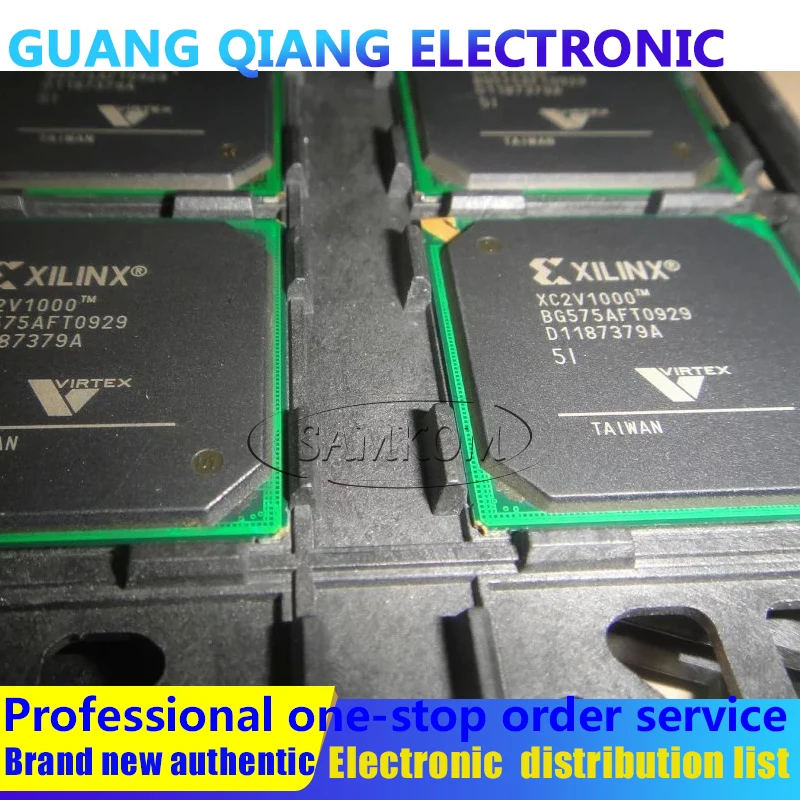 

1PCS XC2V1000-5BG575I IC FPGA 328 I/O 575BGA