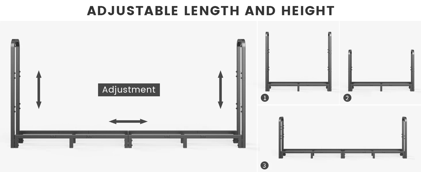 outdoor firewood rack