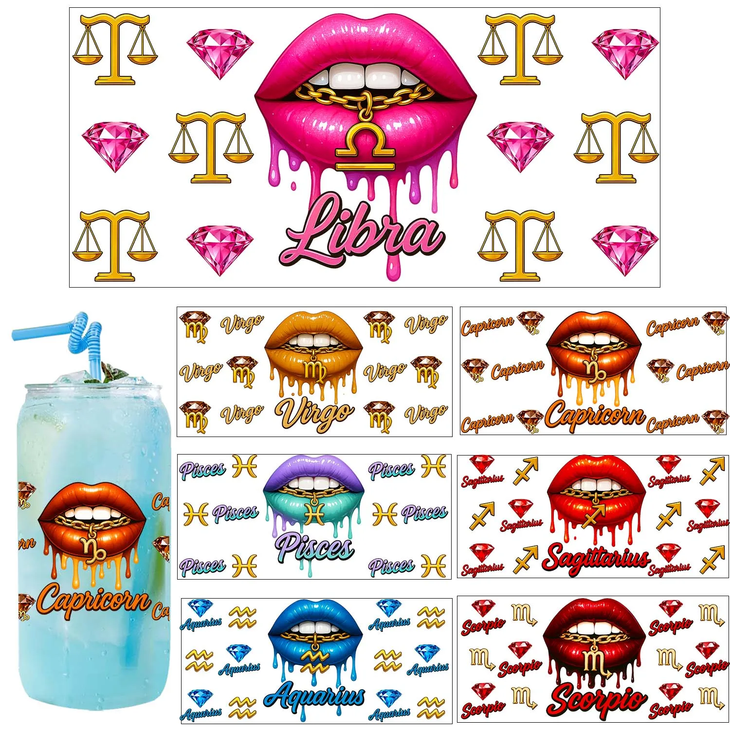 Xodiac Sign Lips St…