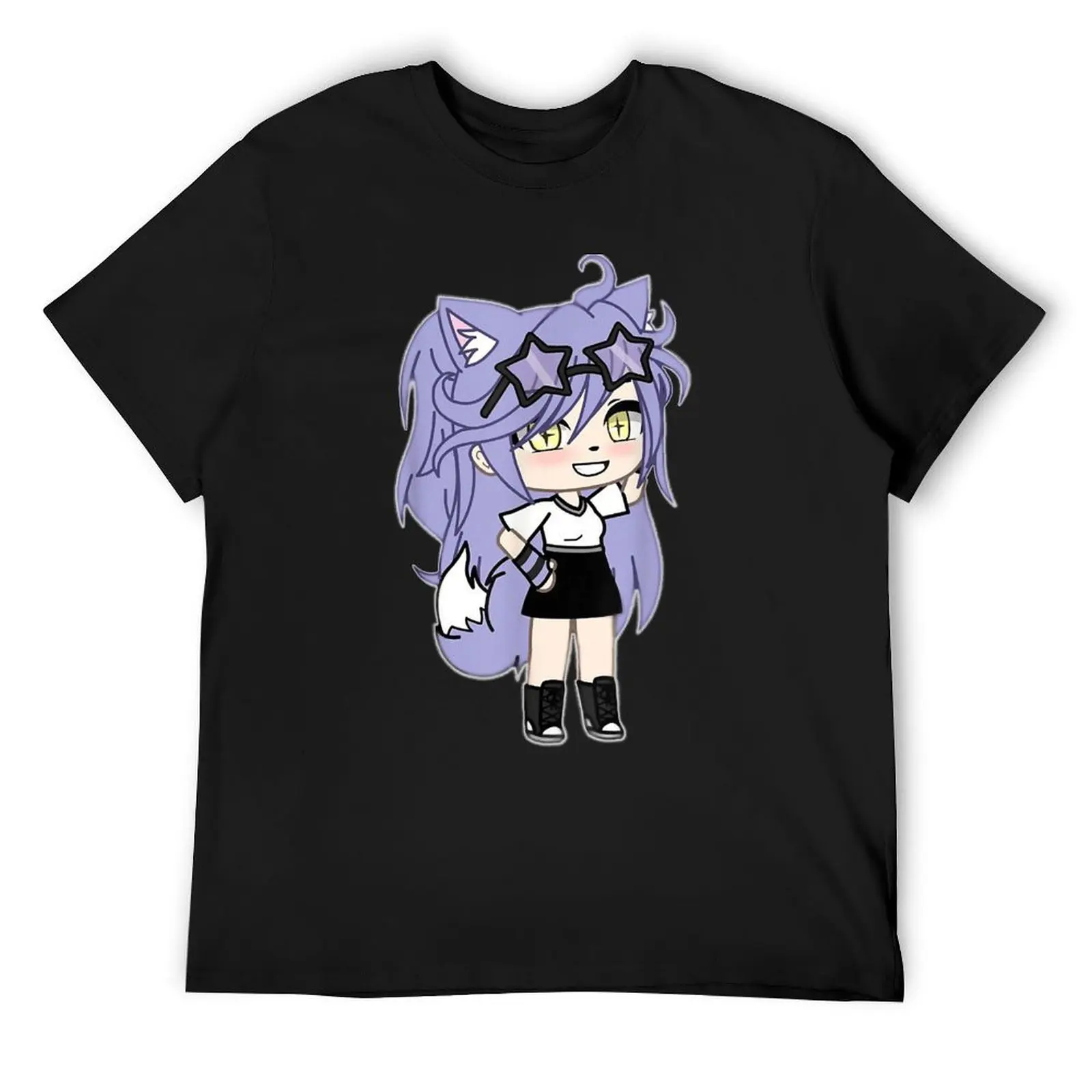 

Gacha Life and Gacha Club Clothes Chibi Anime Kawaii Outfits T-Shirt luxury designer graphic t shirts mens designer t shirt