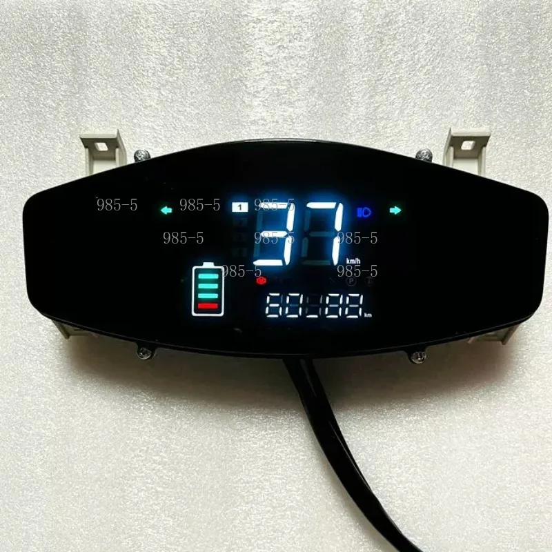 Universal LED Digital Meter Scooter Dashboard Display Replacement Parts