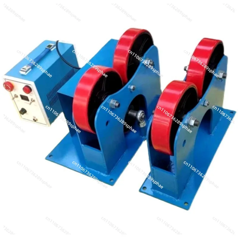 One ton automatic welding roller frame adjustable control positioner pipe cylinder flange pipe cutting and welding equipment