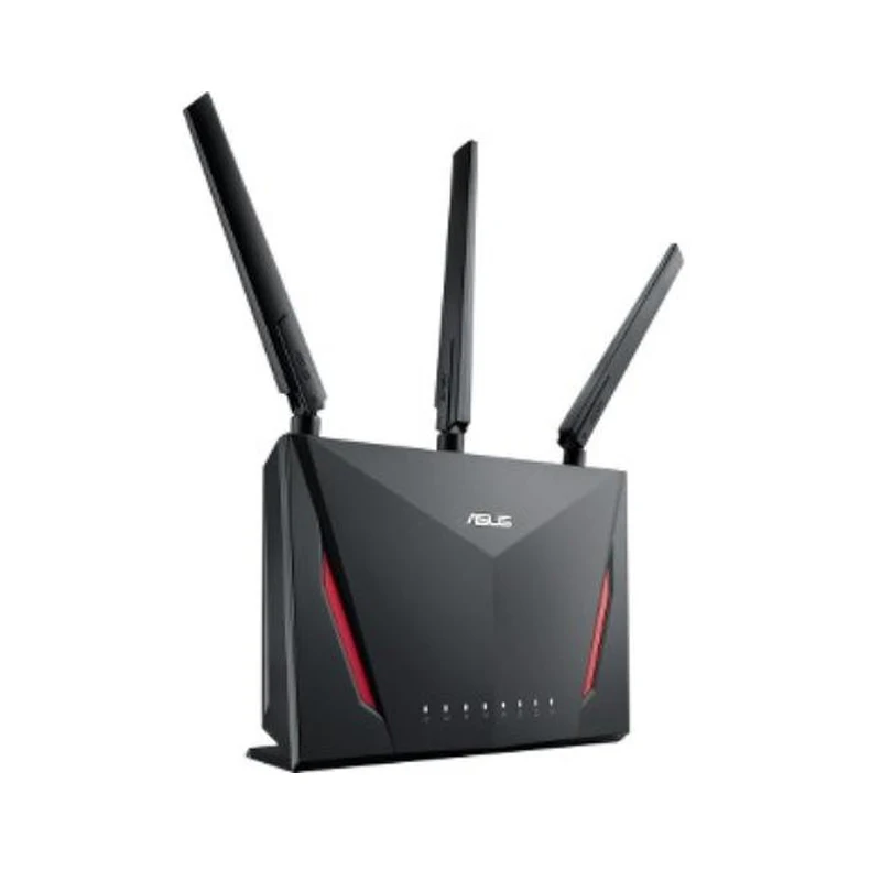 ASUS RT-AC86U AC2900 TOP 5 Wi-Fi Router 802.11AC MU-MIMO Dual-Band 2.4 GHz/5 GHz 1600Mbps 4 Port Gigabit WiFi 5