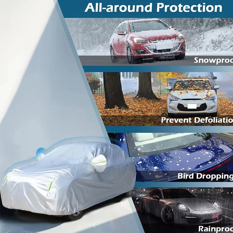 Para Infiniti QX55 cubierta de coche cubiertas de protección exterior parasol de nieve impermeable a prueba de polvo Exterior UV accesorios de coche