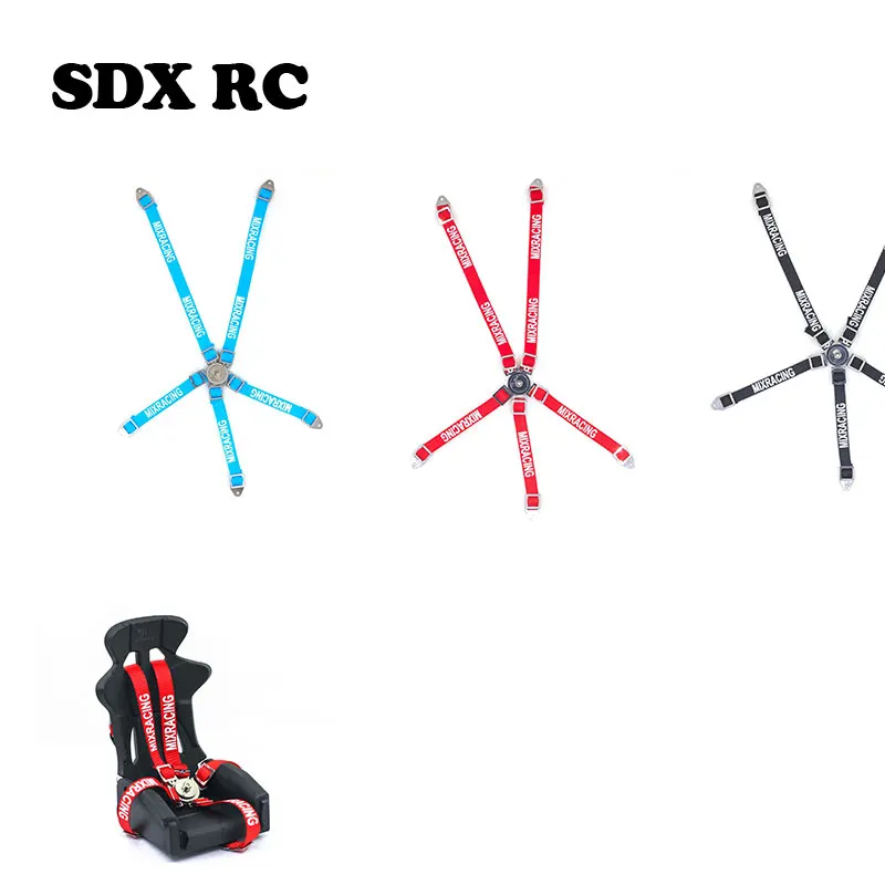 RC 1/10 Racing Seat Belt Driver Sport Action Figure For Model Crawler Car Axial SCX10 RR10 Wraith Capra 1.9 UTB TRX-4