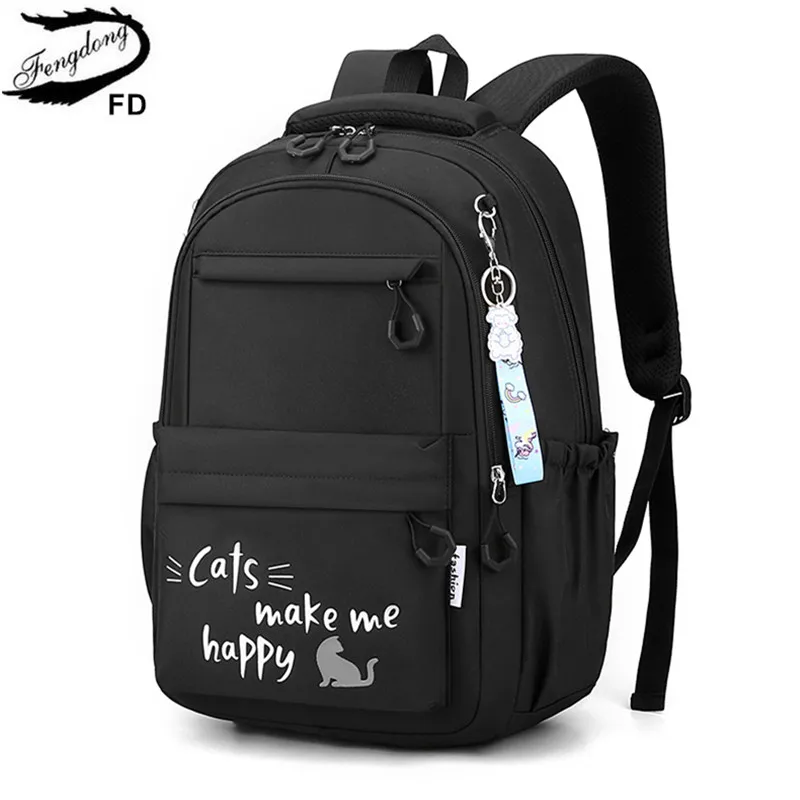 

School bags for teenage Girls lightweight Waterproof backpack large capacity book bag Middle High school backpack for girls gift