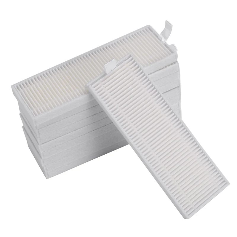 10 Pcs HEPA Filter Replacement Parts Kits For Qihoo 360 S10 X100 MAX Robotic Vacuum Cleaner