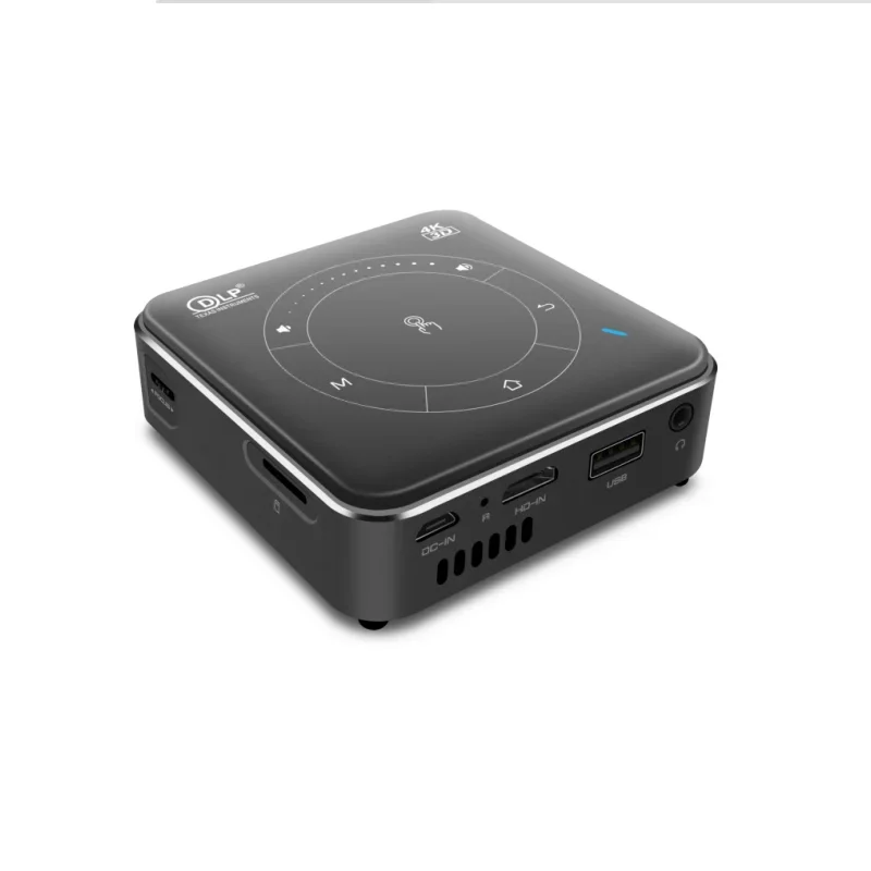 

Touyinger D021 Android 9.0 поддержка 4K мини-проектор 3D Full HD портативный Micro WIFI DLP мобильный светодиодный проектор