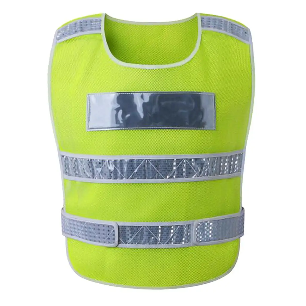 Mesh Security Safety Vest   Reflective Traffic Police Safety Warning