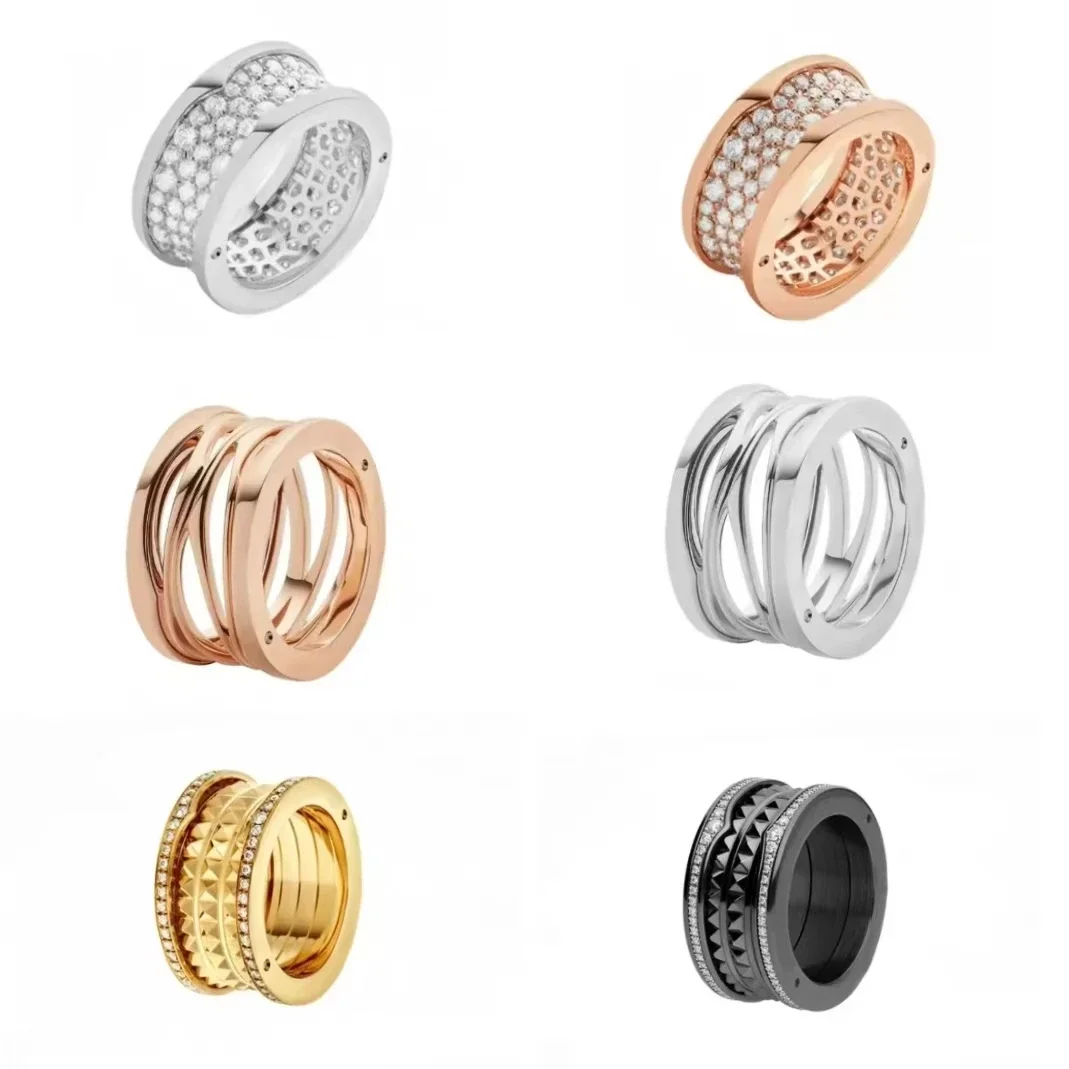 

2025 European and American New High Quality Rings Simple Luxury Premium S925 Couple Ring Birthday Gift